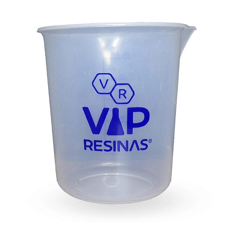 Recipiente Graduado Para Mistura Becker 400ml Vip Resinas