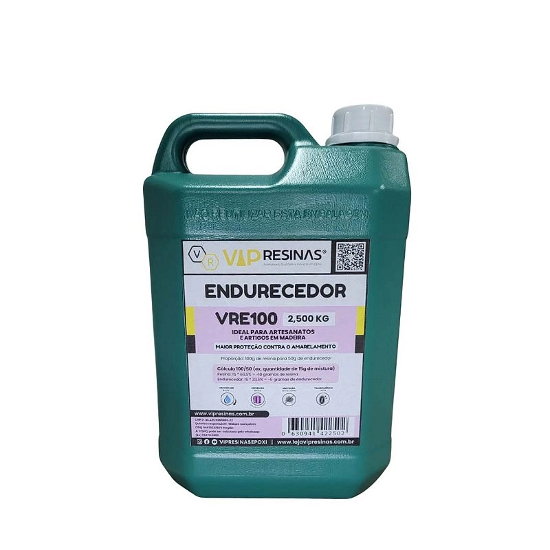 Resina Epóxi + Endurecedor UV VR100 7,5kg Baixa Espessura