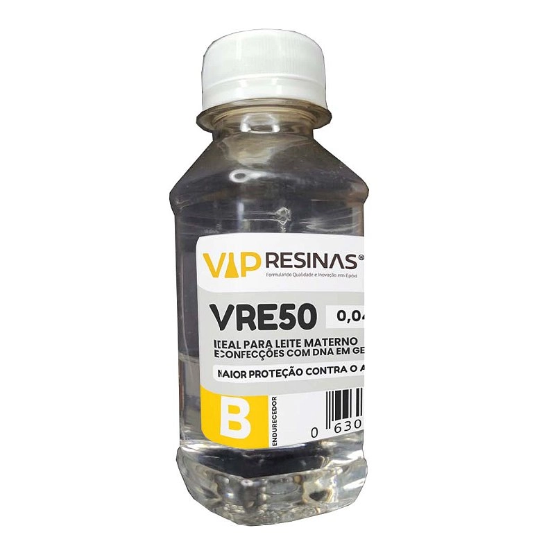 Resina Epóxi P/ Joias Afetivas VR50 0,145kg Baixa Espessura