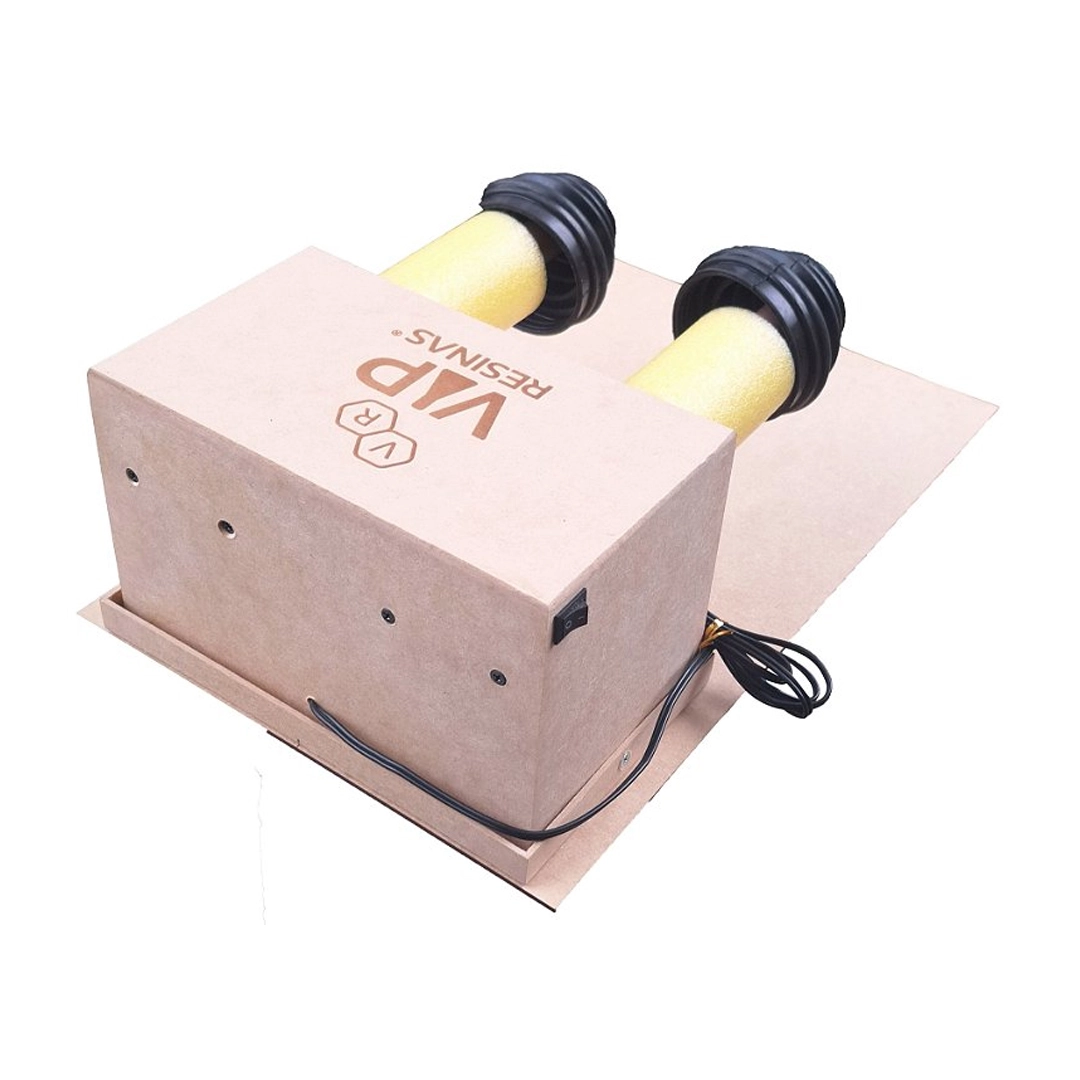 Máquina Dupla P/ Copos Artesanato Resinagem Efeito Mar 220v