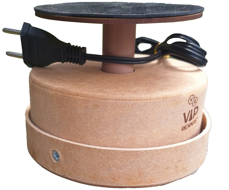 Máquina P/ Pratos Artesanato Resinagem Efeito Mar 110 E 220v