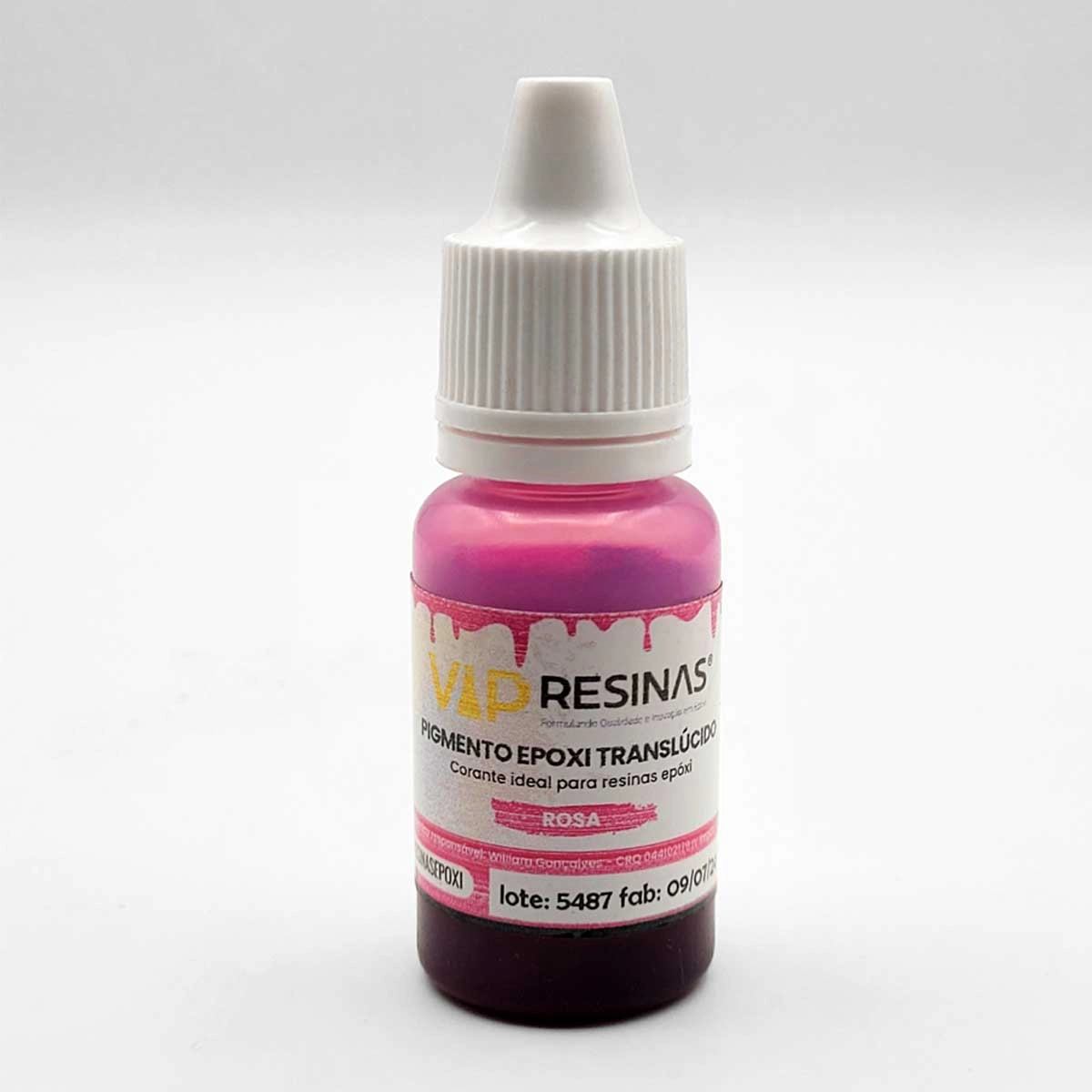 Pigmento Epóxi Para Resinas Translúcido 10g Vip Resinas