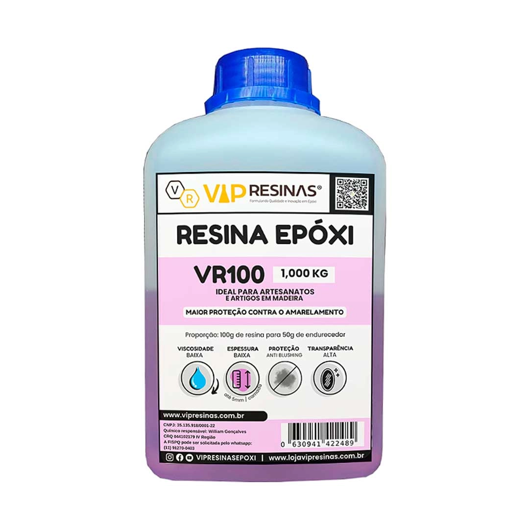 Kit Uv Completo VR Doming 100g Cabine UV VR100 De 1,5kg