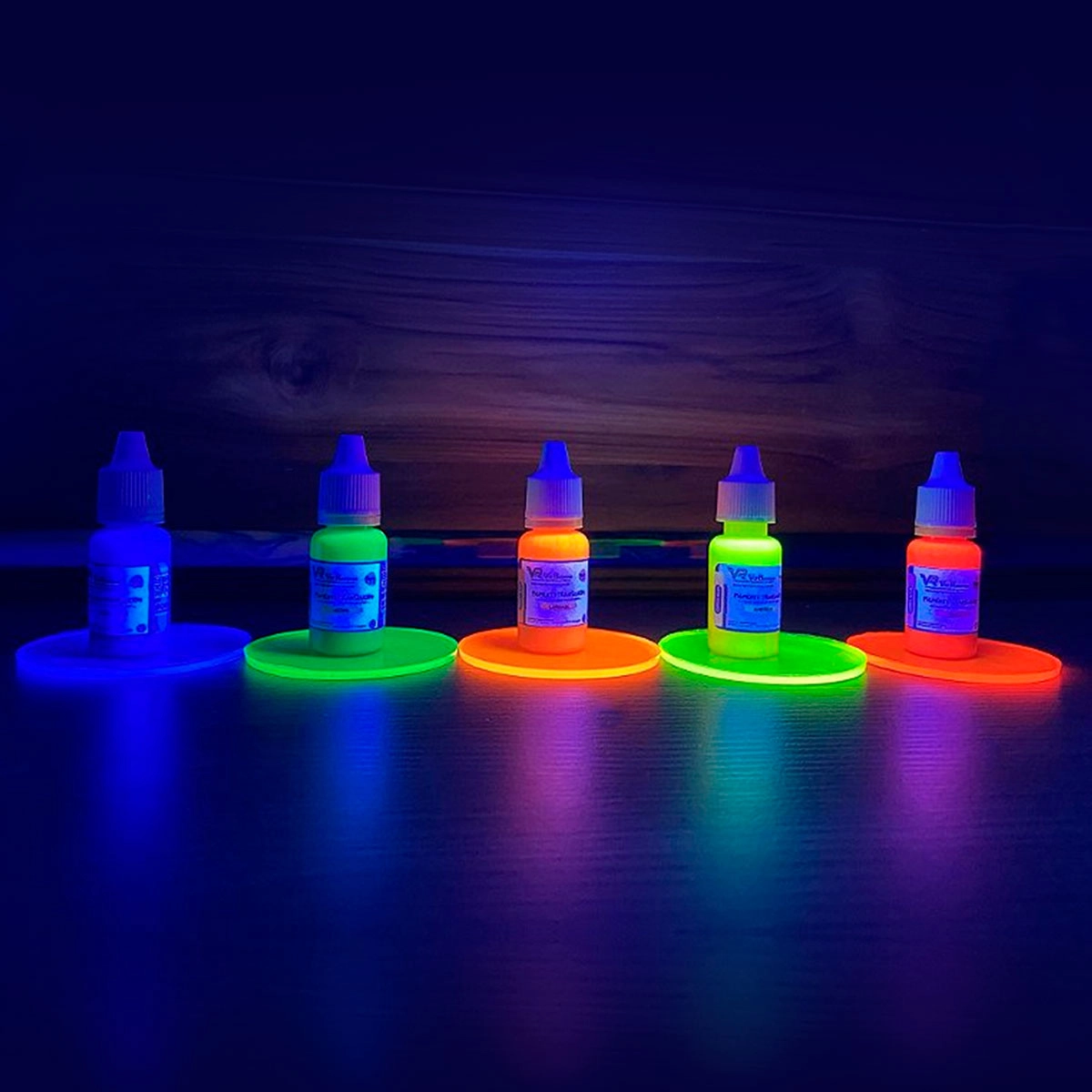 Pigmento Epóxi Translúcido Neon 10g Cores Avulsas VipResinas