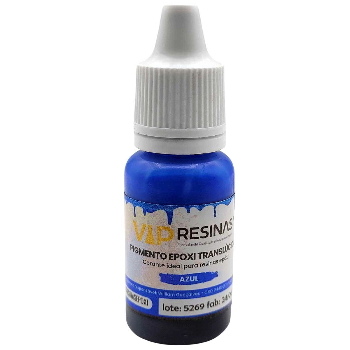 Pigmento Epóxi Para Resinas Translúcido 10g Vip Resinas