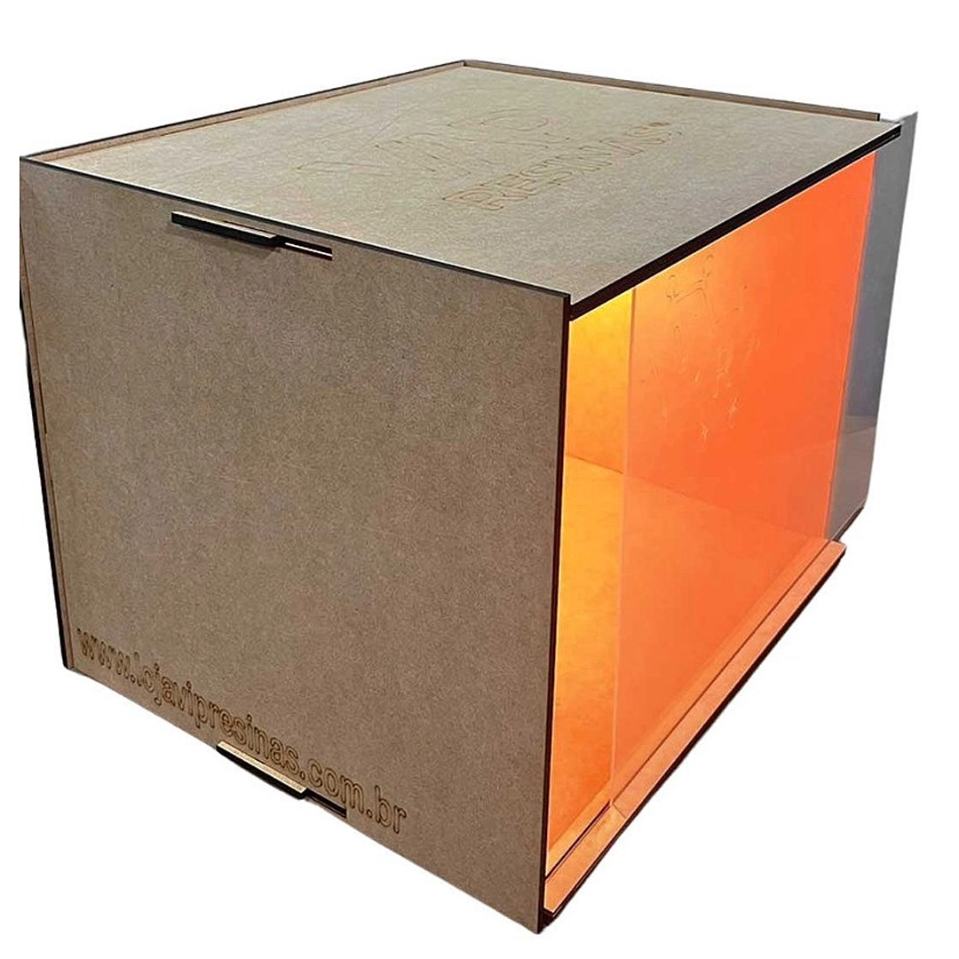 Estufa Para Resina Porta Acrílico Desmontável Vip Resinas