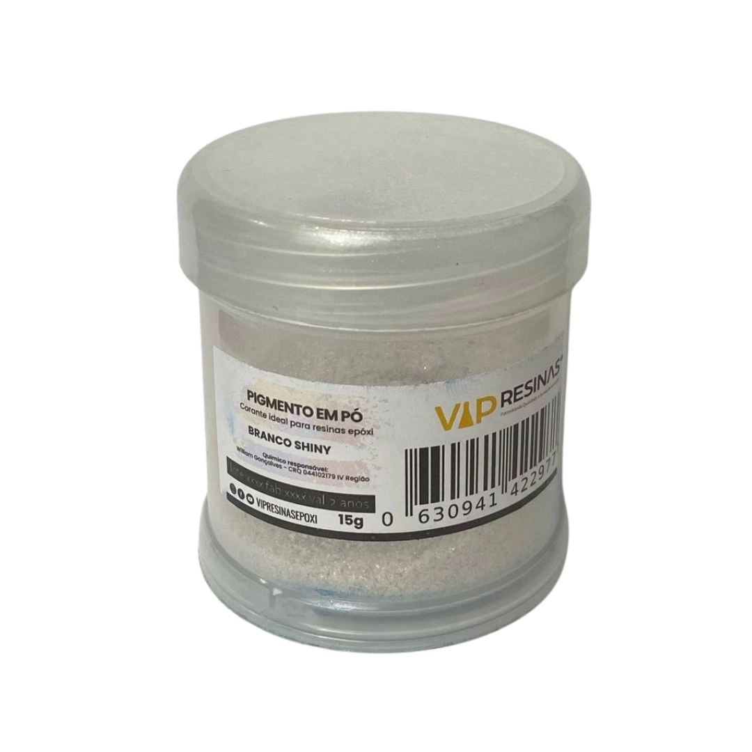 Pigmento Epóxi P/Resina Em Pó 15g Cores Shiny Vip Resinas