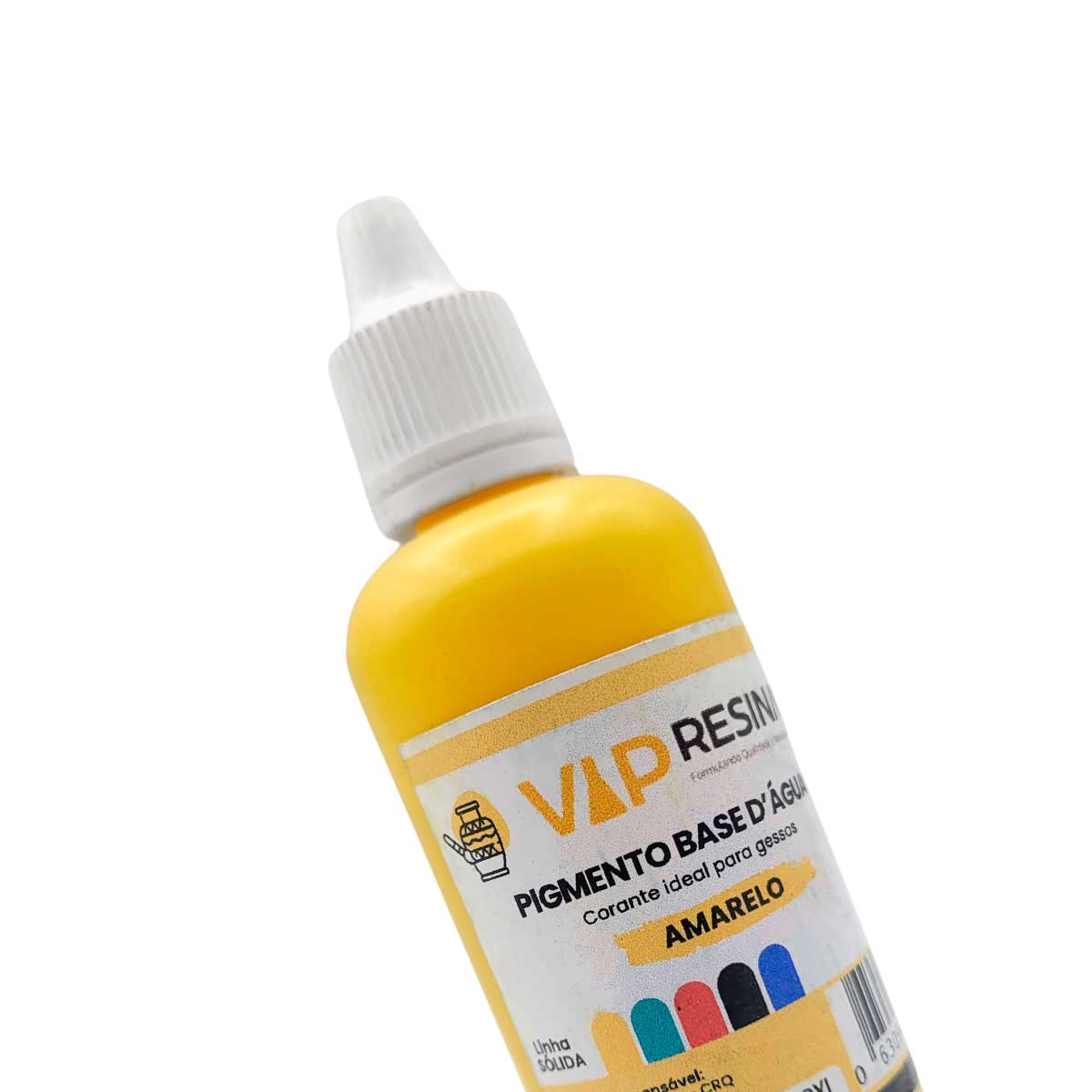 Corante Líquido P/ Resina Gesso 50g Pigmento Epóxi VipResina