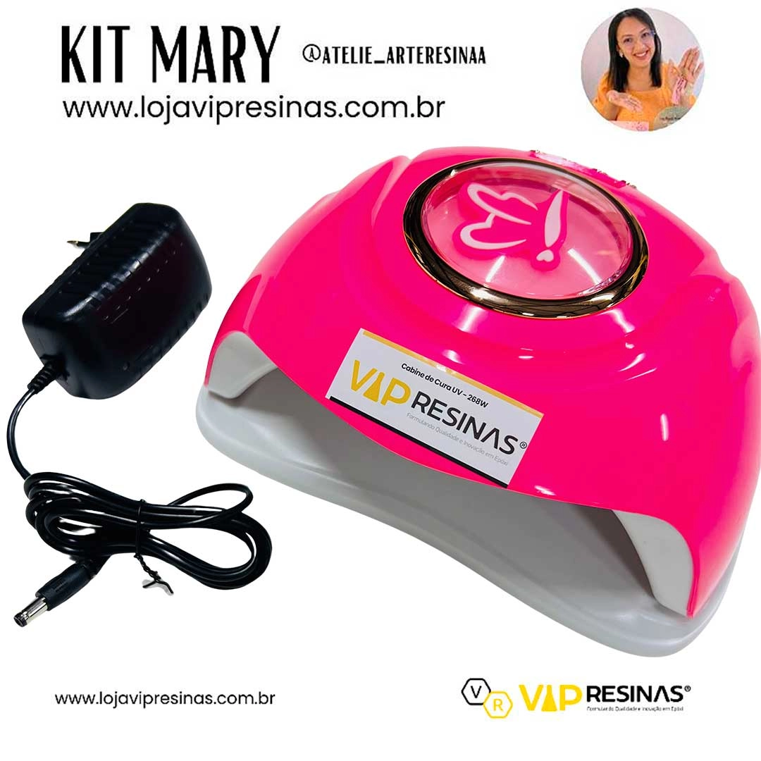 Cabine De Cura UV Resina 268w Estufa Secagem Rápida Luz Led