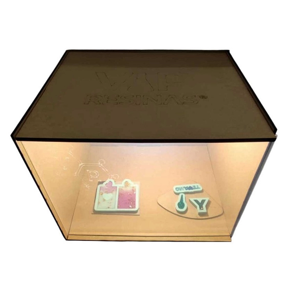 Estufa Para Resina Porta Acrílico Desmontável Vip Resinas