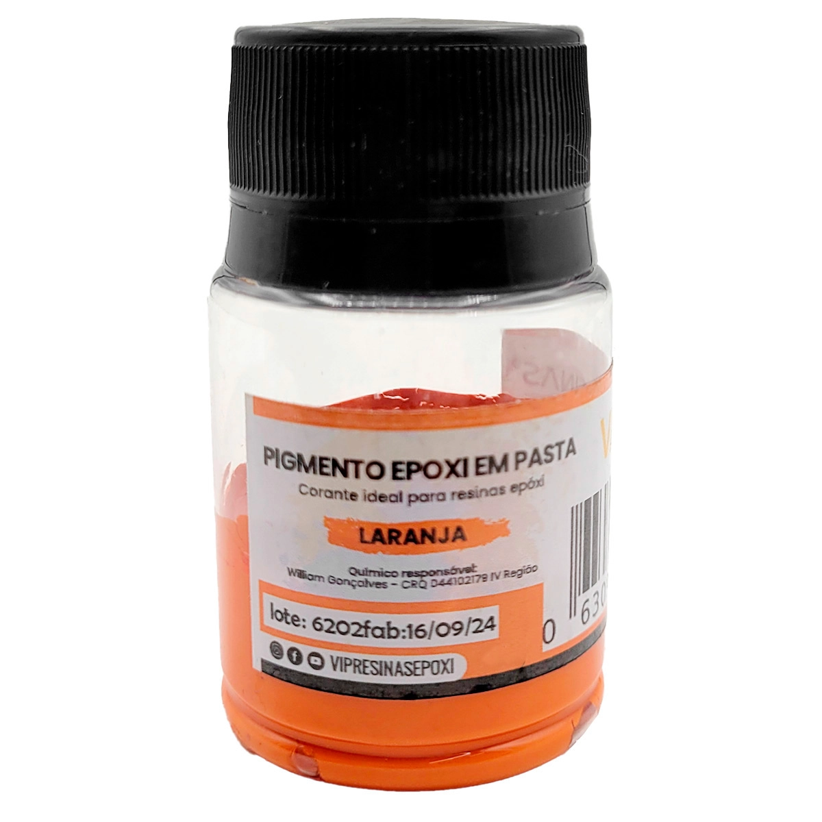 Pigmento Epóxi P/Resina Pasta 100g Cores Sólidas Vipresinas