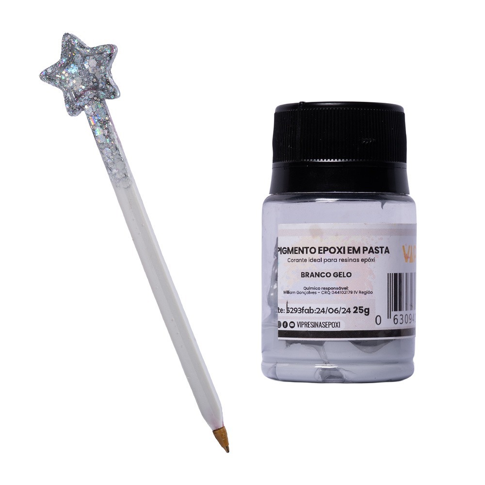 Kit 8 Pigmento Epóxi Em Pasta Cores Light 25g Vip Resinas