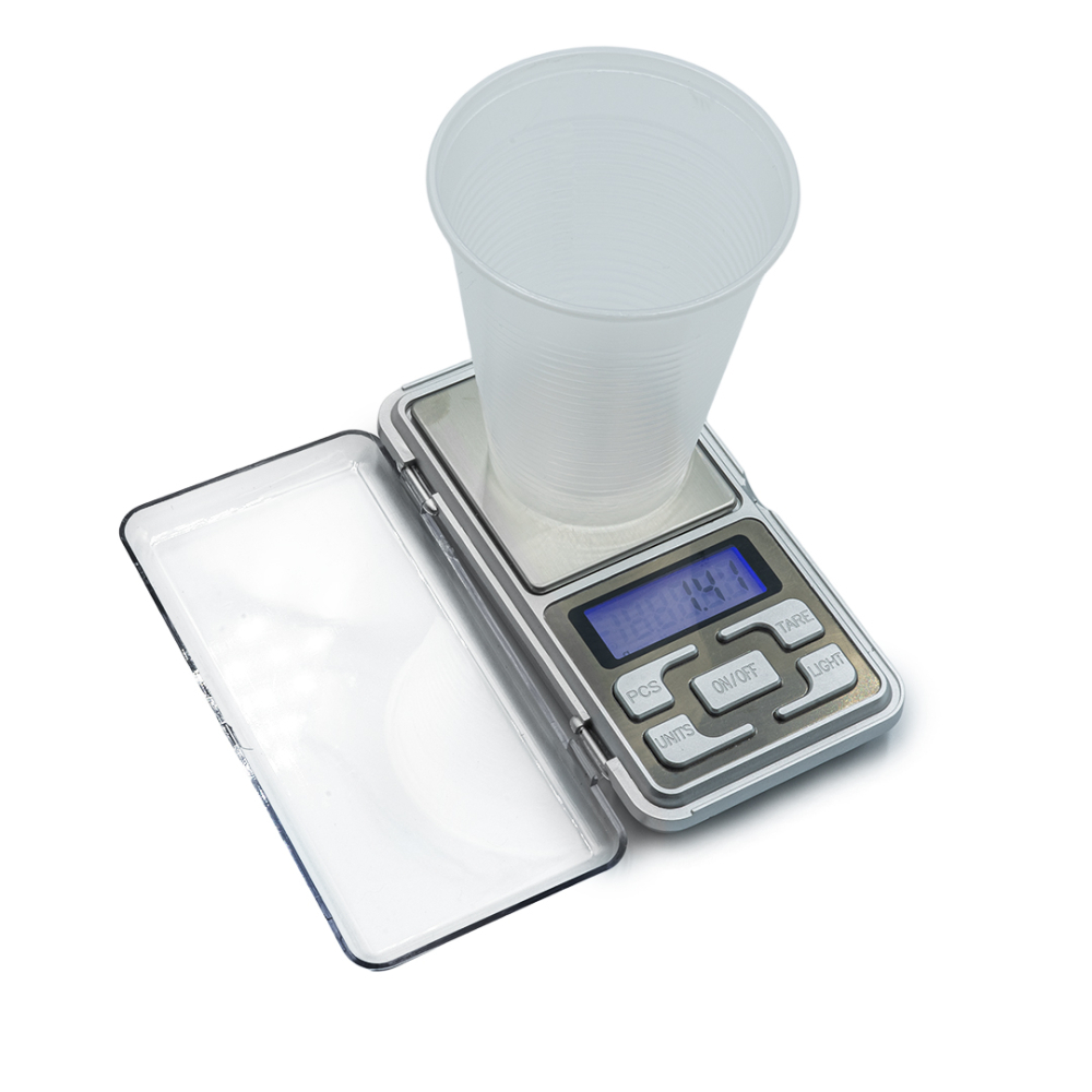 Mini Balança De Alta Precisão Digital Escala 0,1g até 500g
