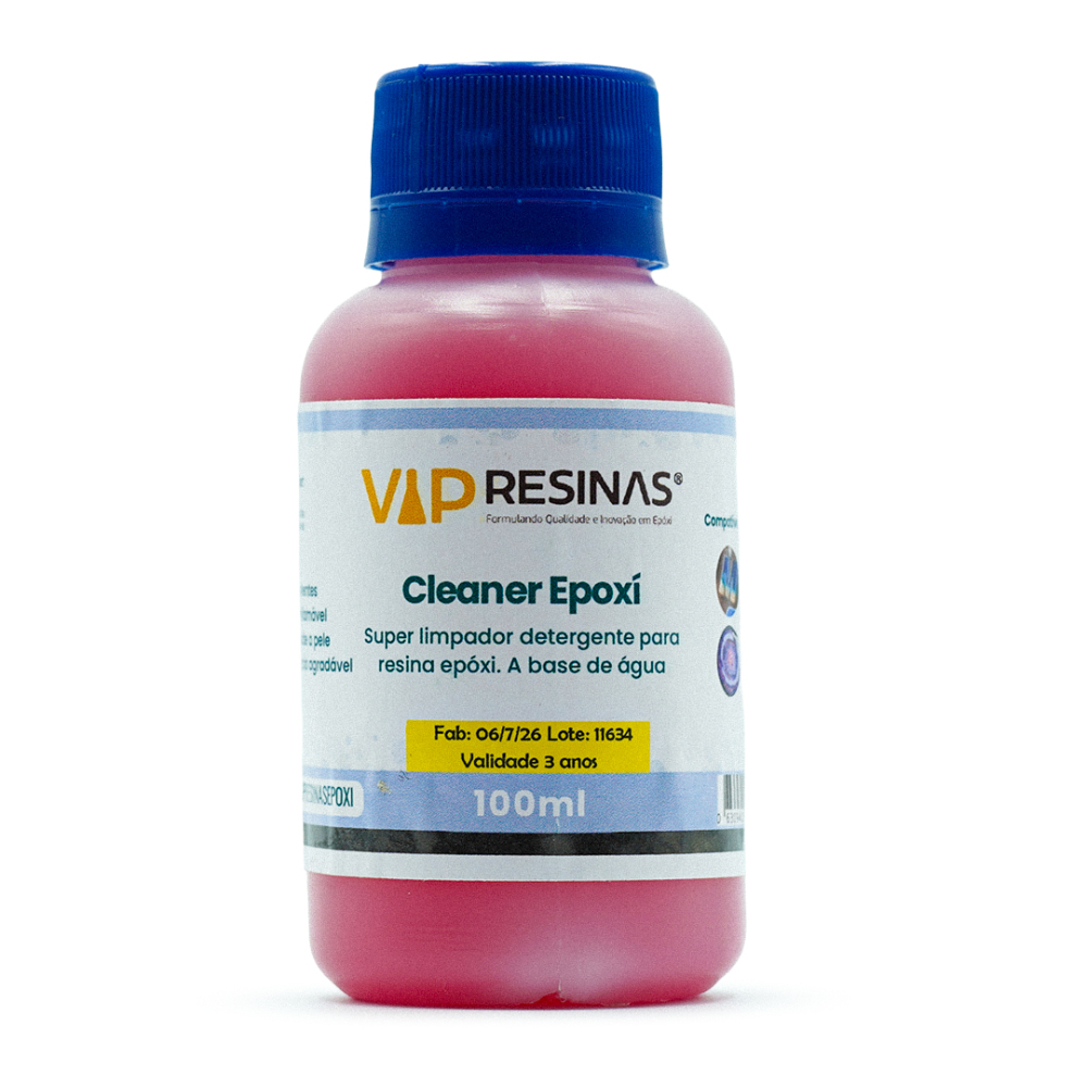 Removedor Epoxi 100ml Detergente Para Resina Resíduos Tintas