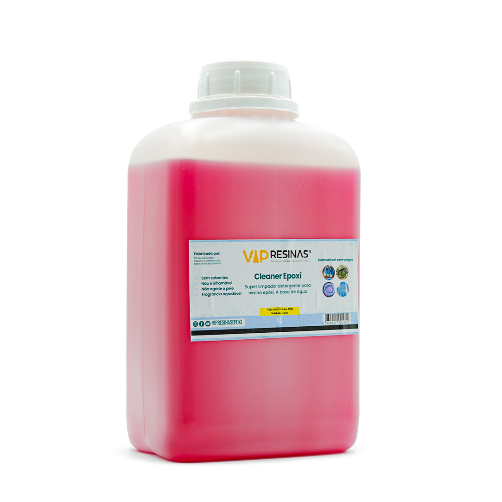 Removedor Epoxi 1L Detergente Para Resina Resíduos Tintas