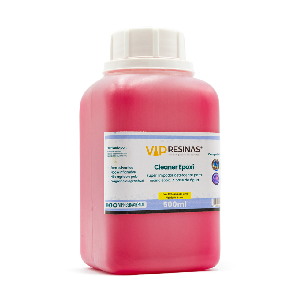 Removedor Epoxi 500ml Detergente Para Resina Resíduos Tintas Removedor Epoxi 500ml Detergente Para Resina Resíduos Tintas