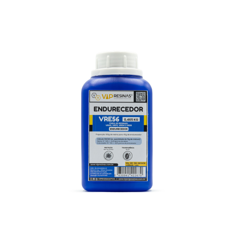 Resina Epóxi Rígida + Endurecedor VRG5 1,5kg Baixa Espessura Resina Epóxi Rígida + Endurecedor VRG5 1,5kg Baixa Espessura