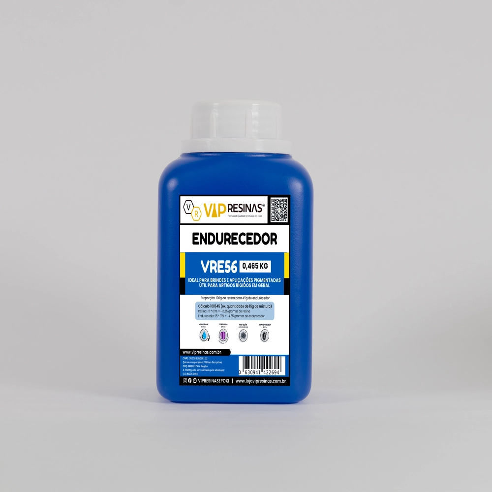 Resina Epóxi Rígida + Endurecedor VRG5 1,5kg Baixa Espessura