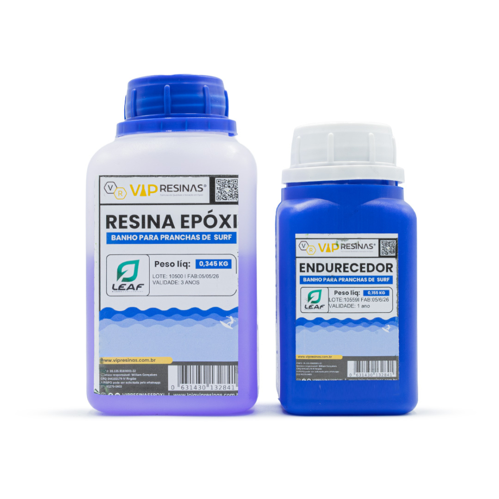 RESINA PARA BANHO DE PRANCHAS DE SURF - 500kg