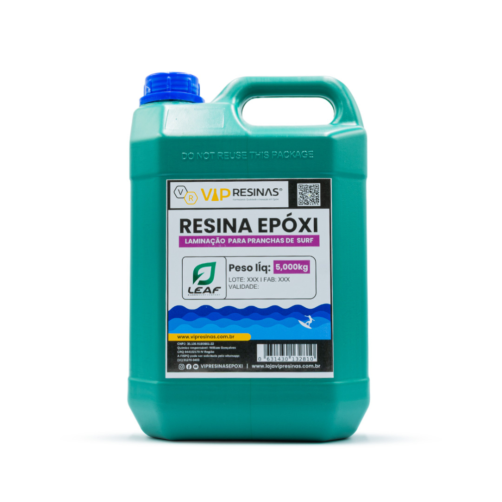 RESINA PARA LAMINAÇÃO DE PRANCHAS DE SURF - 7,25kg. RESINA PARA LAMINAÇÃO DE PRANCHAS DE SURF - 7,25kg.