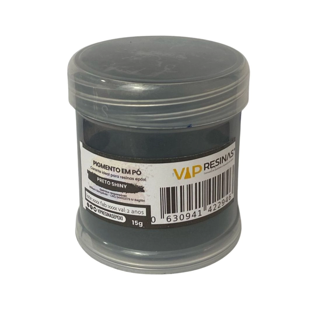 Pigmento Epóxi P/Resina Em Pó 15g Cores Shiny Vip Resinas