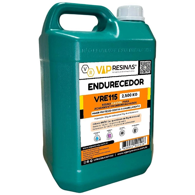 Resina Flexível + Endurecedor Uv Vrflex 115 7,5kg VipResinas