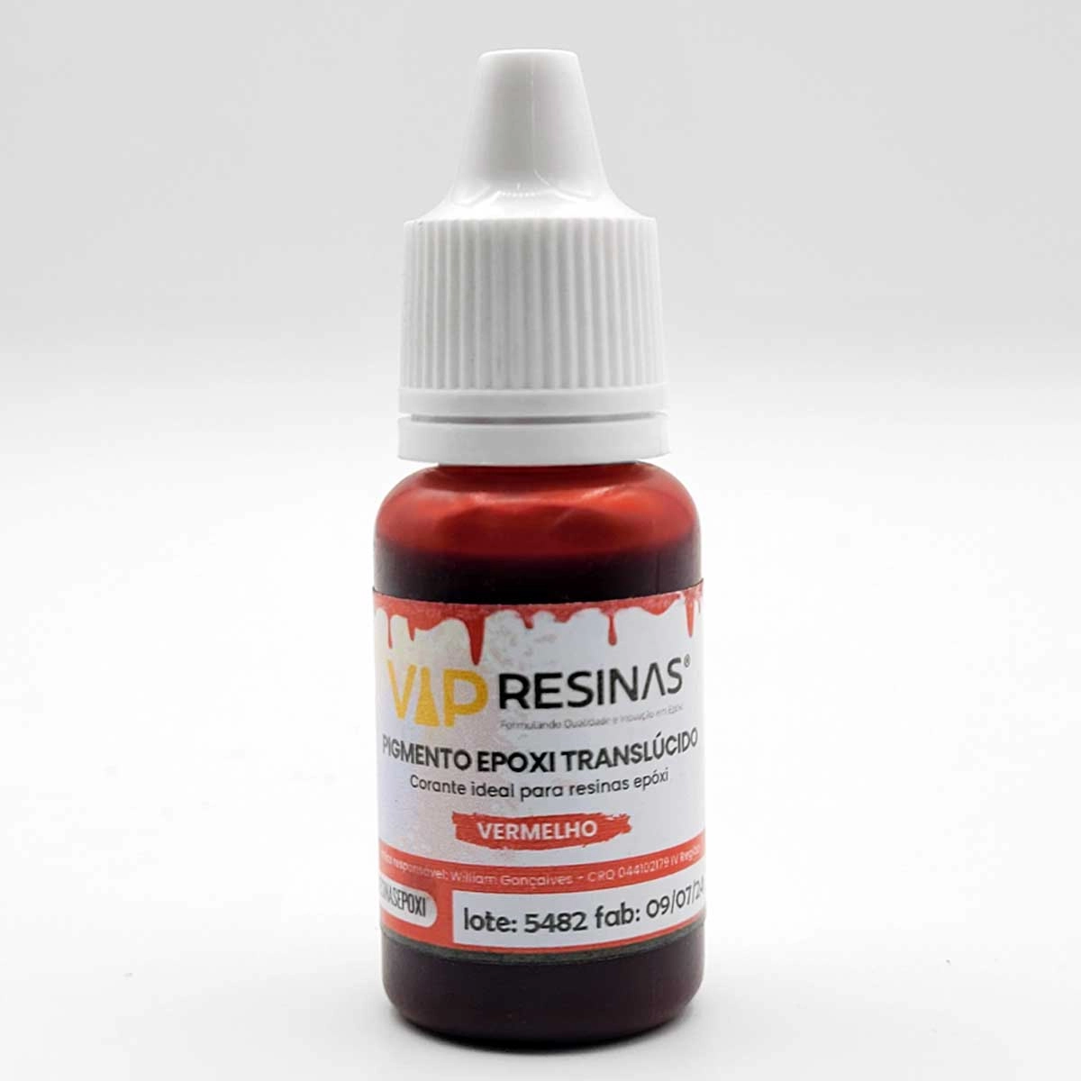 Pigmento Epóxi Para Resinas Translúcido 10g Vip Resinas