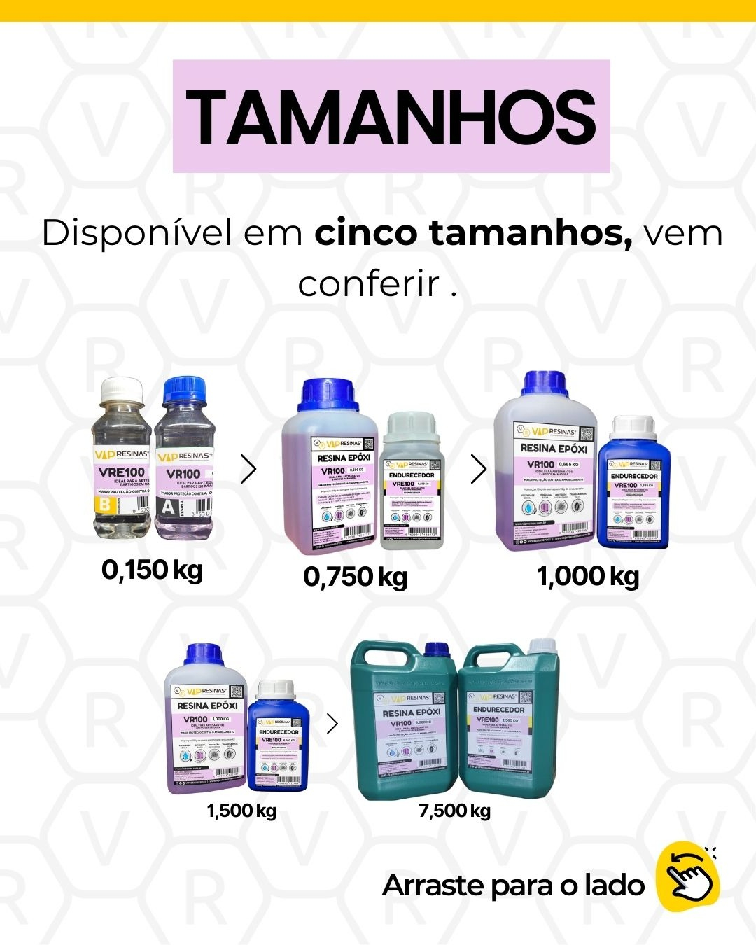 Resina Epóxi + Endurecedor UV VR100 1,000kg Baixa Espessura + Album Copa VIP