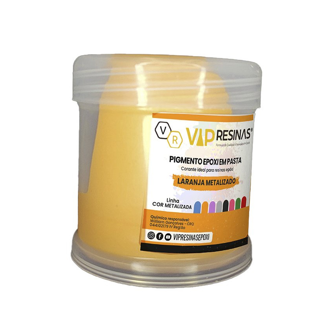 Pigmento Epóxi P/Resina Pasta 50g Cor Metalizada Vipresina Pigmento Epóxi P/Resina Pasta 50g Cor Metalizada Vipresina