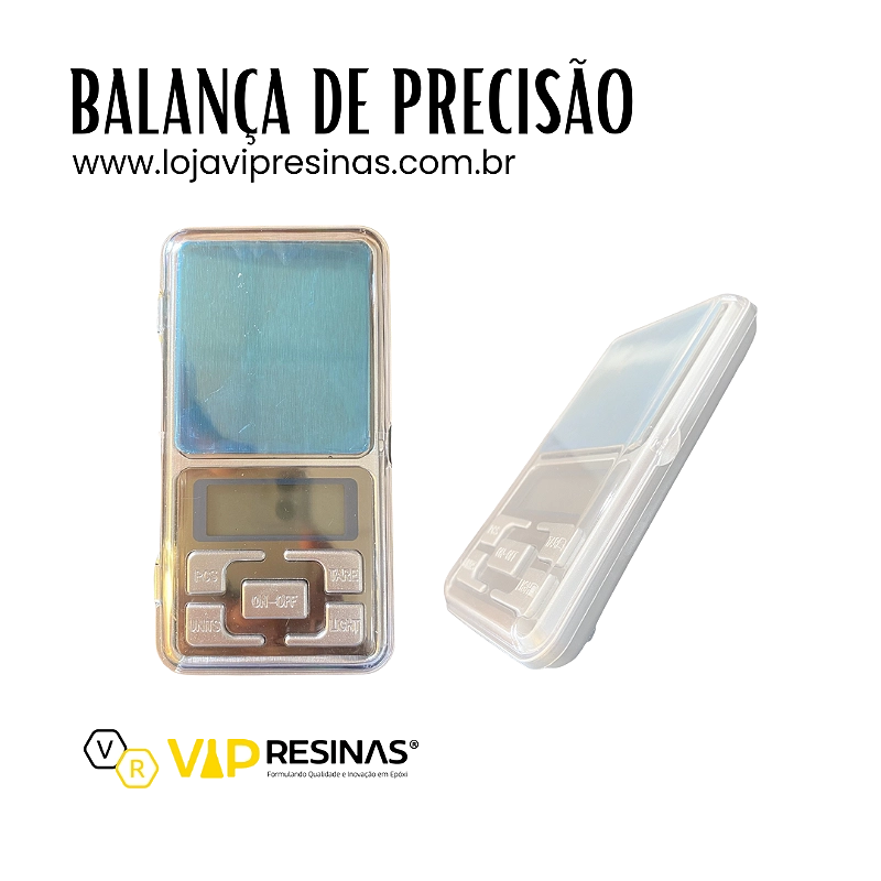 Mini Balança De Alta Precisão Digital Escala 0,1g até 500g