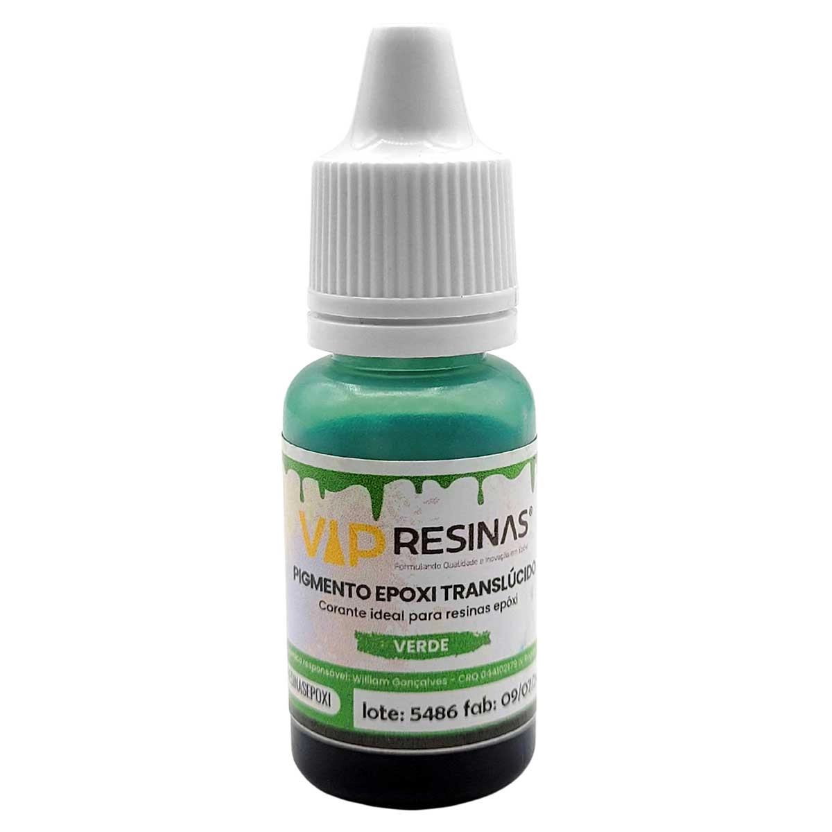 Pigmento Epóxi Para Resinas Translúcido 10g Vip Resinas