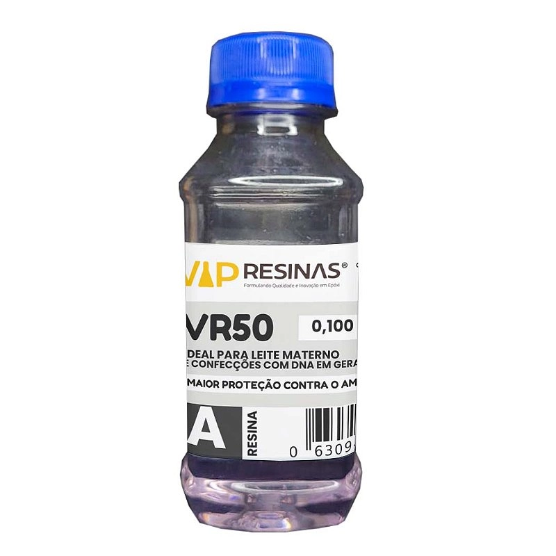 Resina Epóxi P/ Joias Afetivas VR50 0,145kg Baixa Espessura