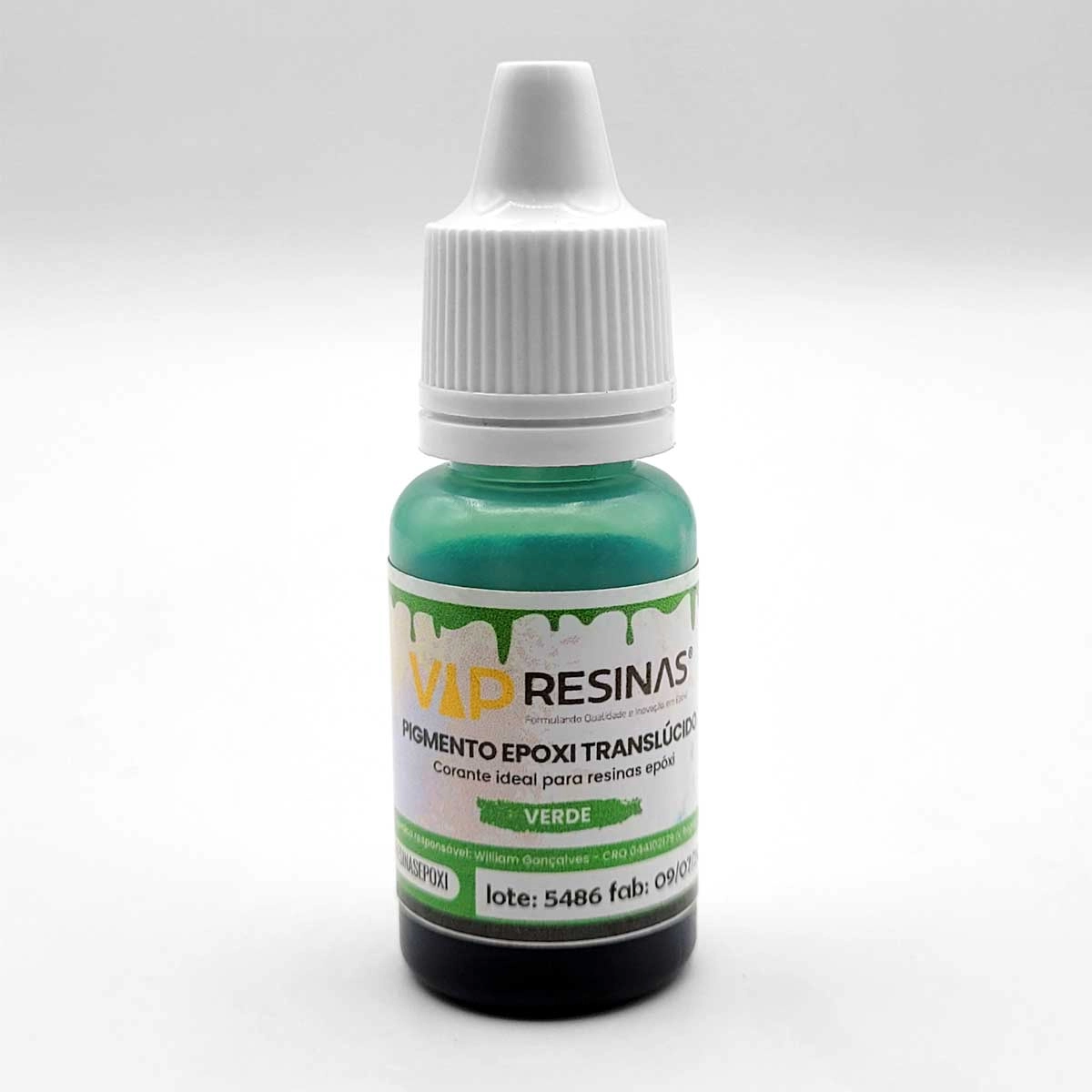 Pigmento Epóxi Para Resinas Translúcido 10g Vip Resinas