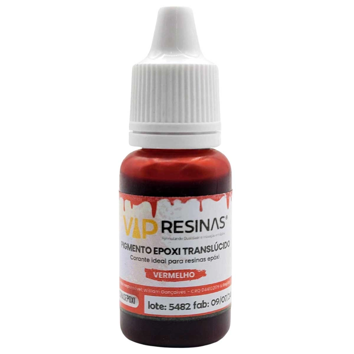 Pigmento Epóxi Para Resinas Translúcido 10g Vip Resinas