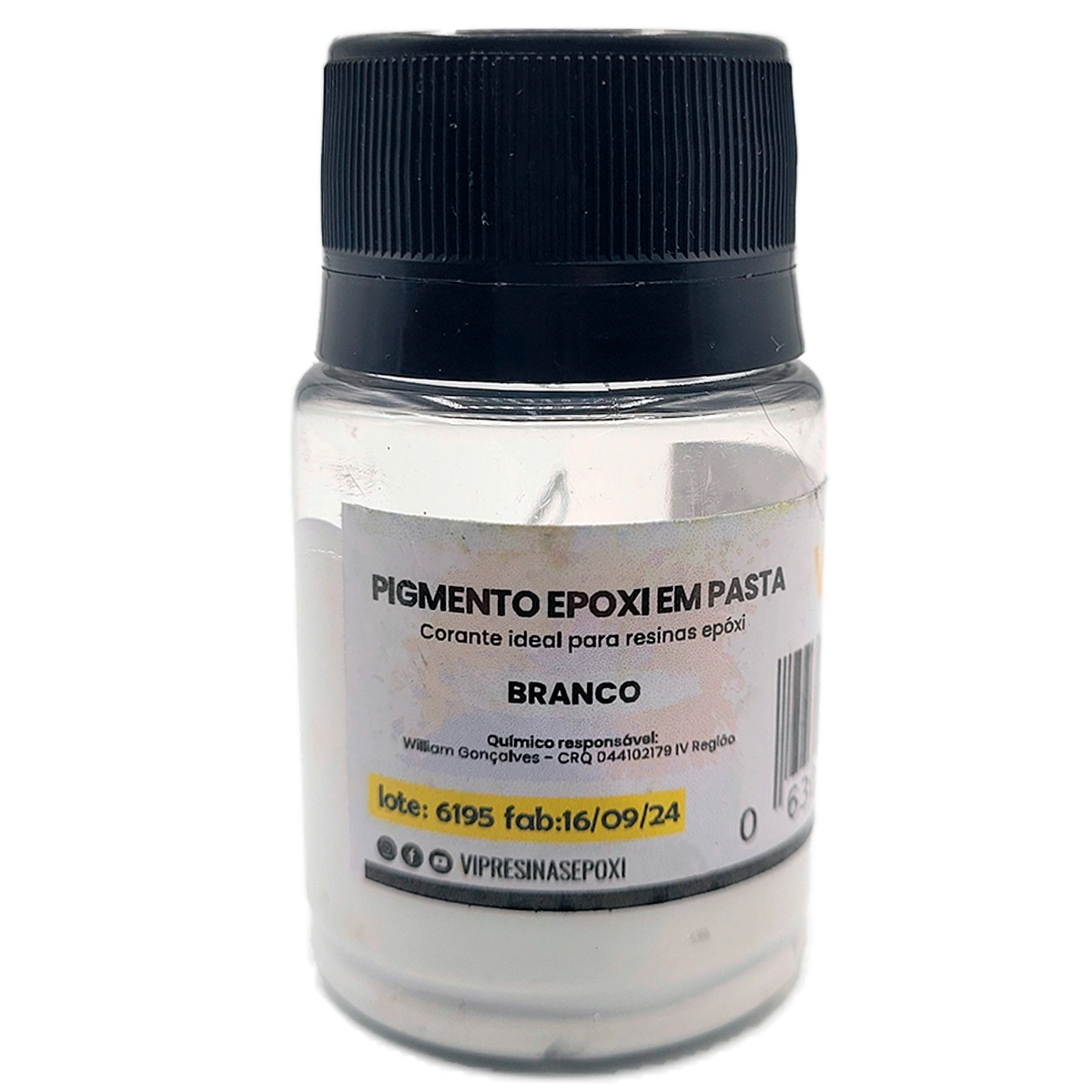Pigmento Epóxi P/Resina Pasta Cores Sólidas 50g Vip Resinas