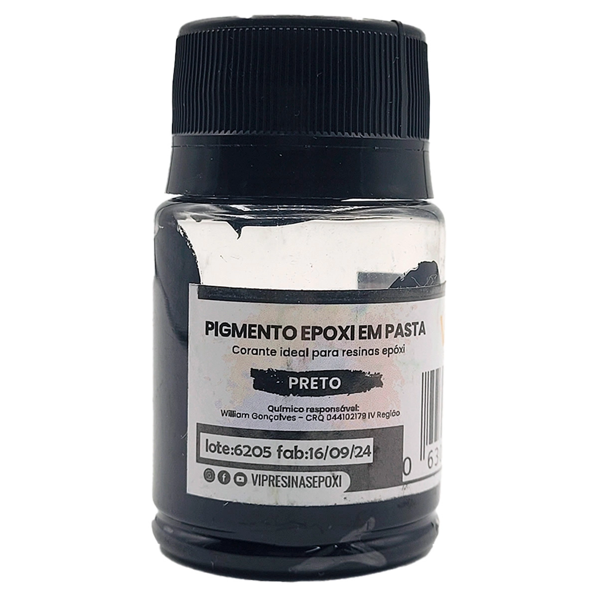 Pigmento Epóxi P/Resina Pasta 100g Cores Sólidas Vipresinas