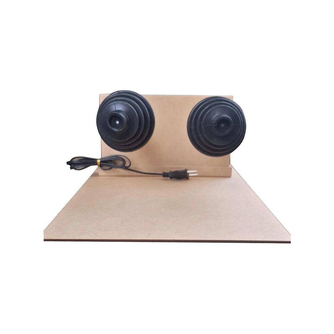 Máquina Dupla P/ Copos Artesanato Resinagem Efeito Mar 220v