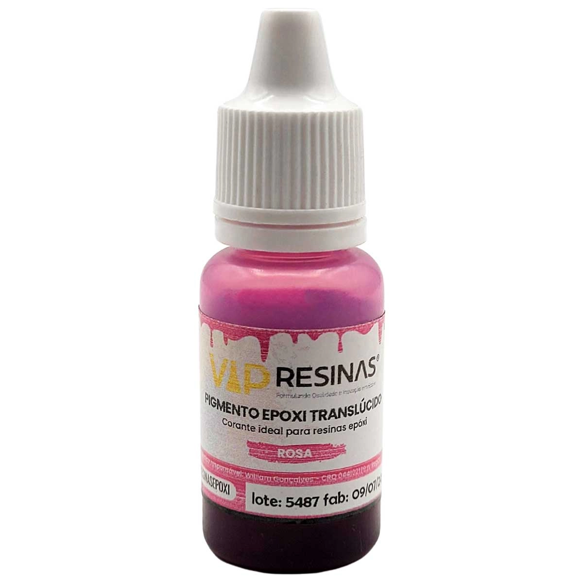 Pigmento Epóxi Para Resinas Translúcido 10g Vip Resinas