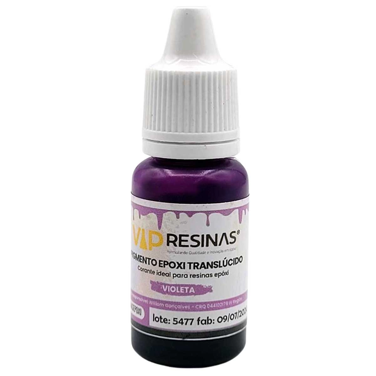 Pigmento Epóxi Para Resinas Translúcido 10g Vip Resinas