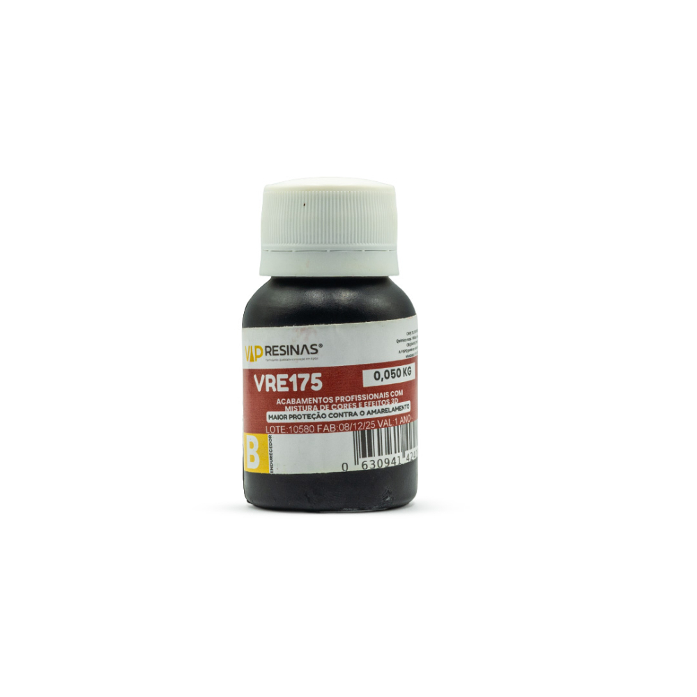 Resina Alta Viscosidade+ Endurecedor Uv VR175 150g VipResina Resina Alta Viscosidade+ Endurecedor Uv VR175 150g VipResina
