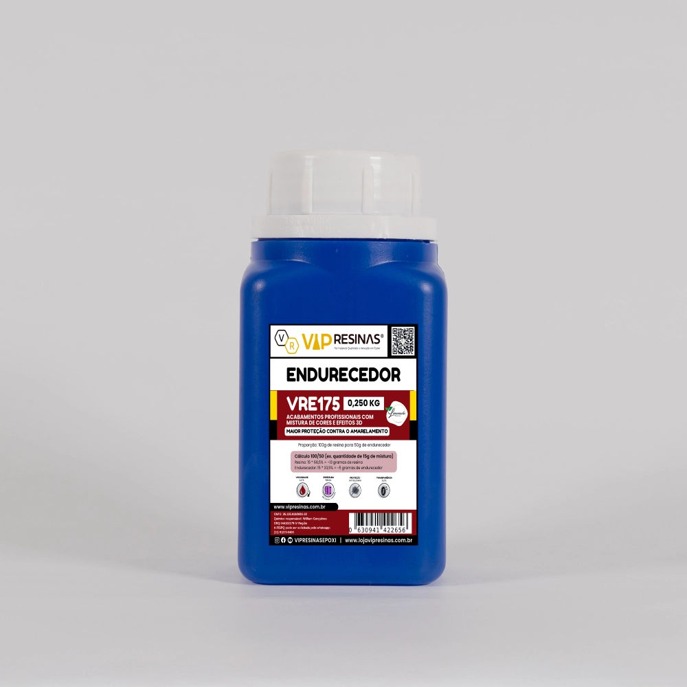 Resina Alta Viscosidade+ Endurecedor Uv VR175 750g VipResina