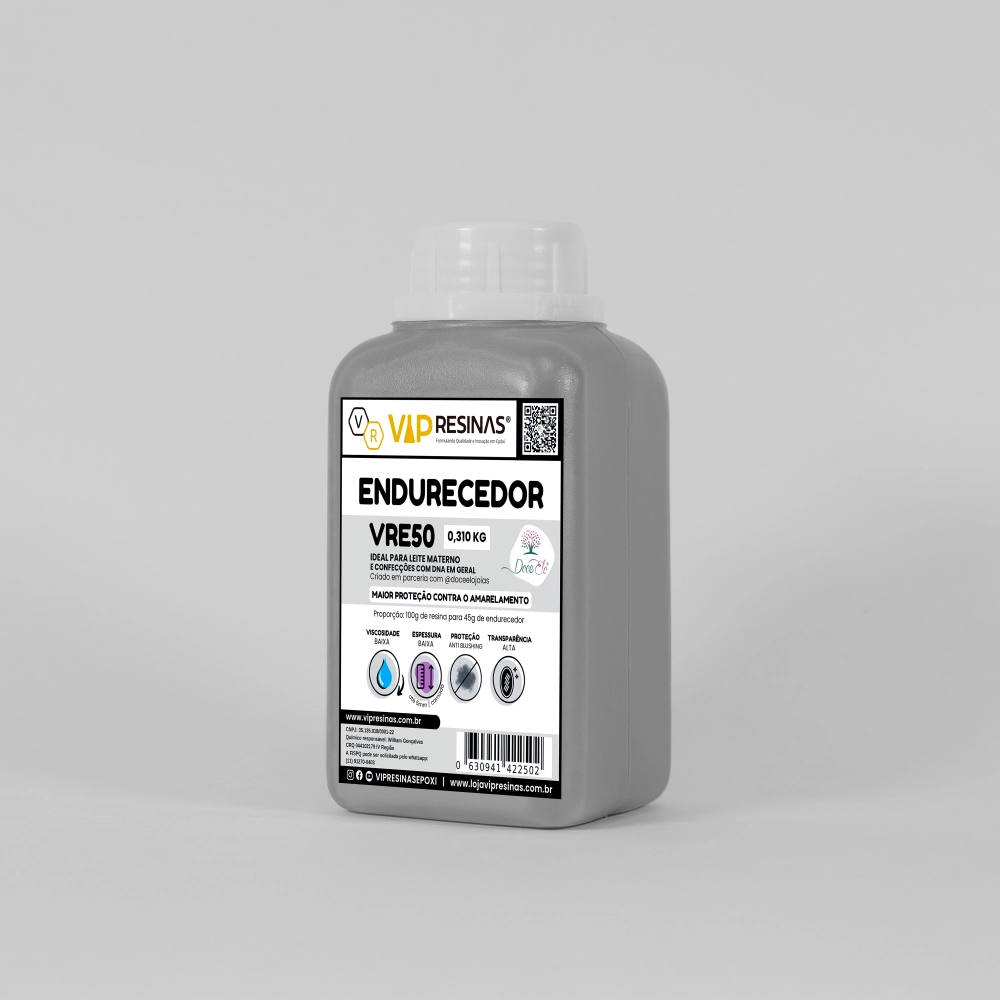 Resina Epóxi P/ Joias Afetivas VR50 1,000kg Baixa Espessura