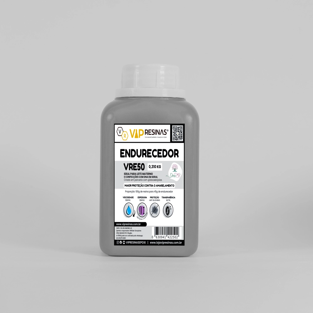 Resina Epóxi P/ Joias Afetivas VR50 1,000kg Baixa Espessura