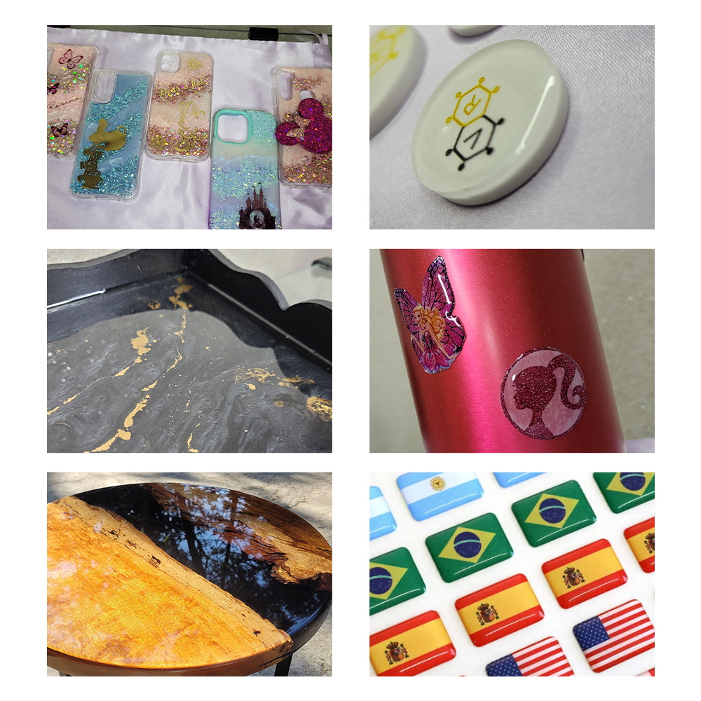 Resina Flexível + Endurecedor Uv Vr115 1,500kg Vip Resinas